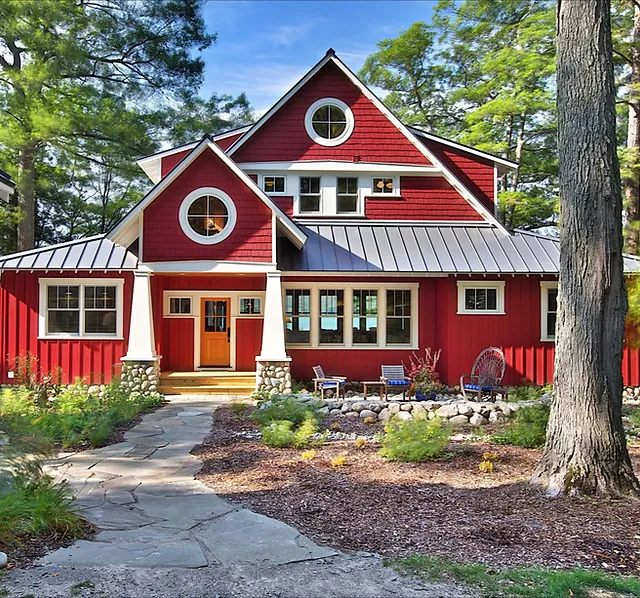 Painting Exterior Lake Houses Colors